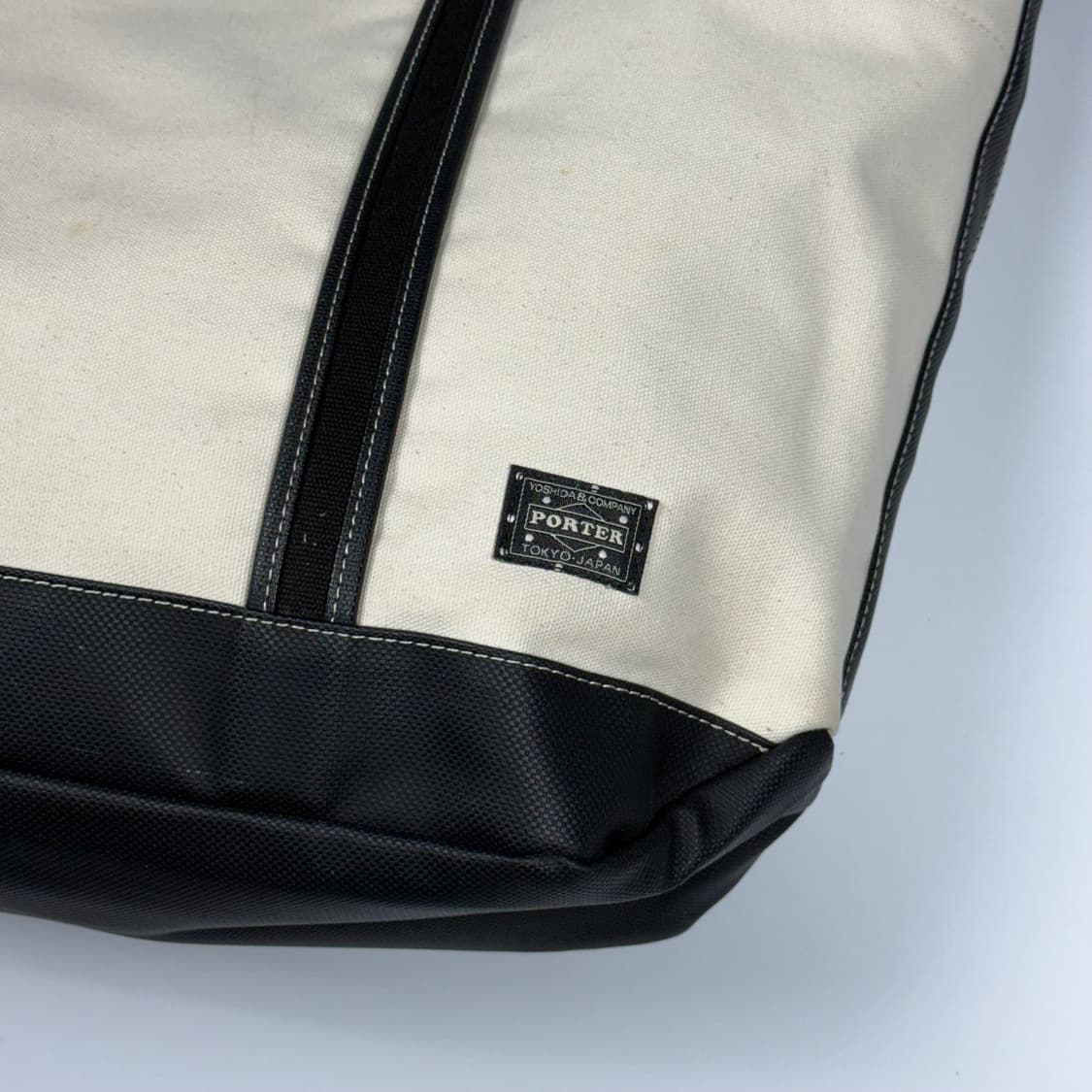 요시다포터 걸 토트백 화이트 L 상품이미지4