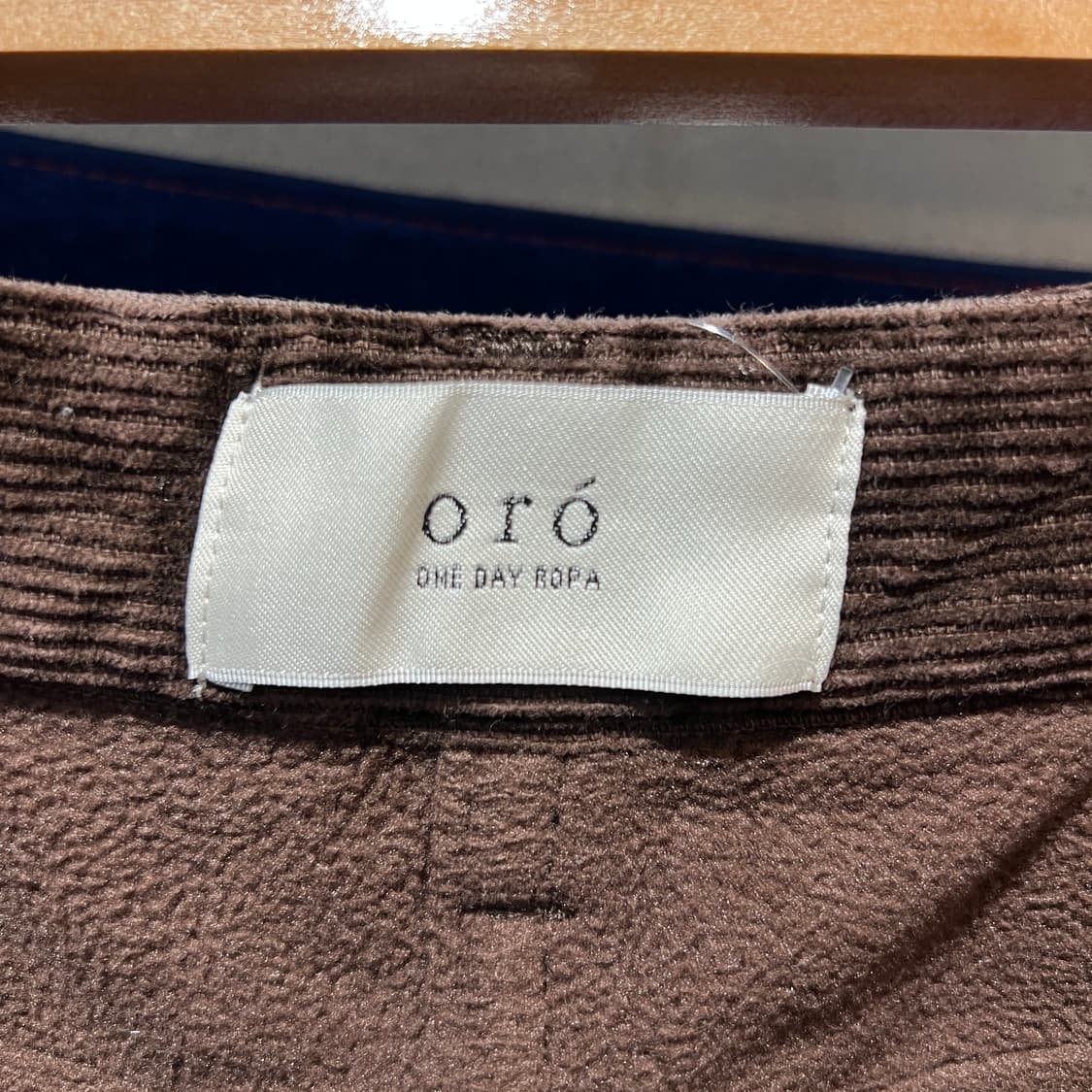 oro 브라운 코듀로이 팬츠 상품이미지4