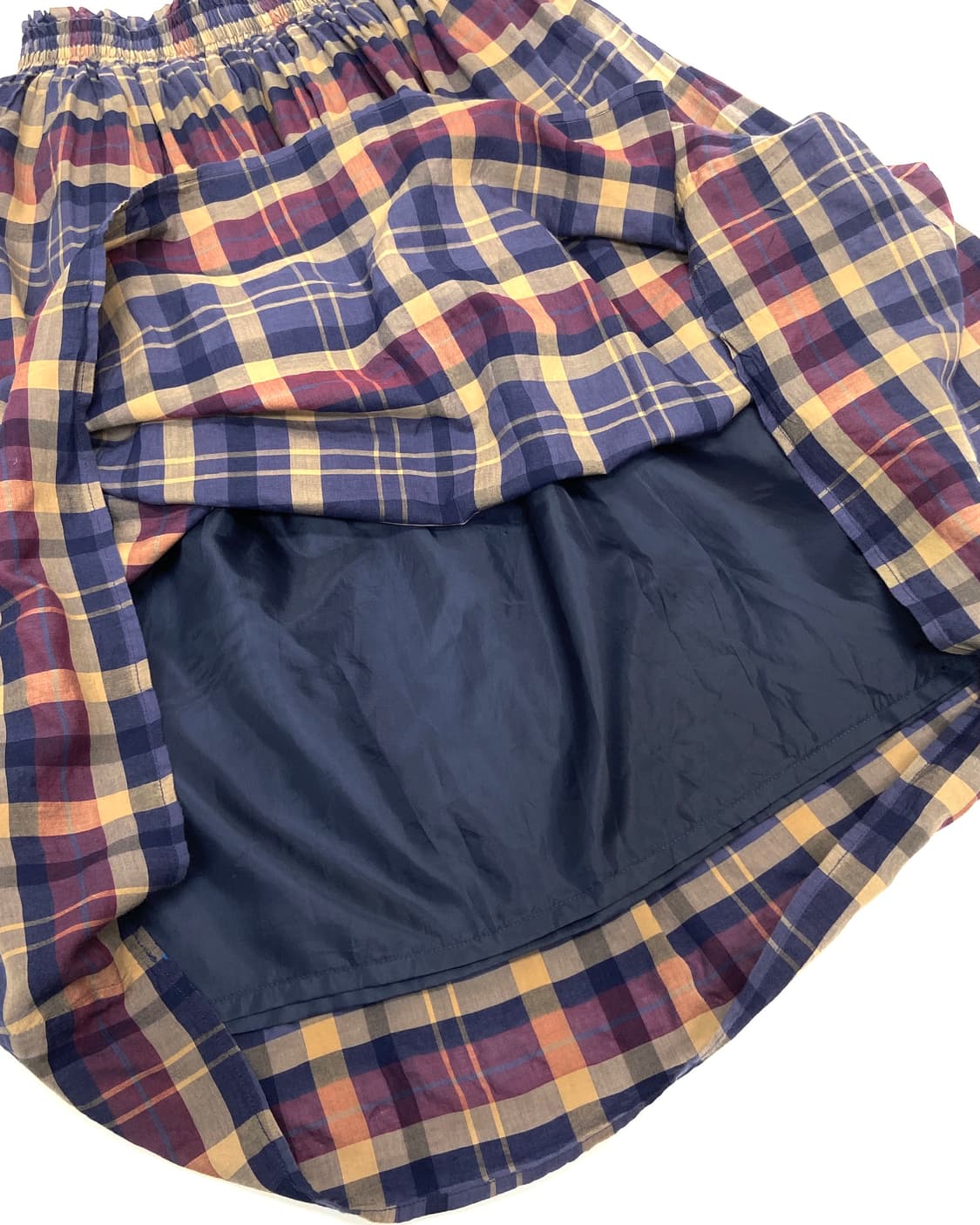 Beams check skirt 상품이미지5