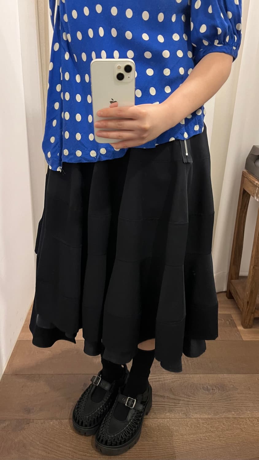Structured Flare Volume Skirt 상품이미지10