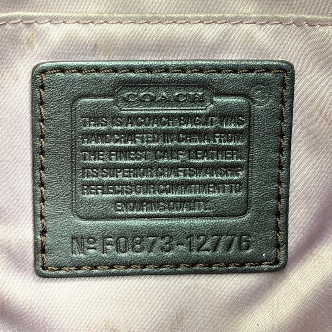 COACH 브라운레더 조 호보백 상품이미지9