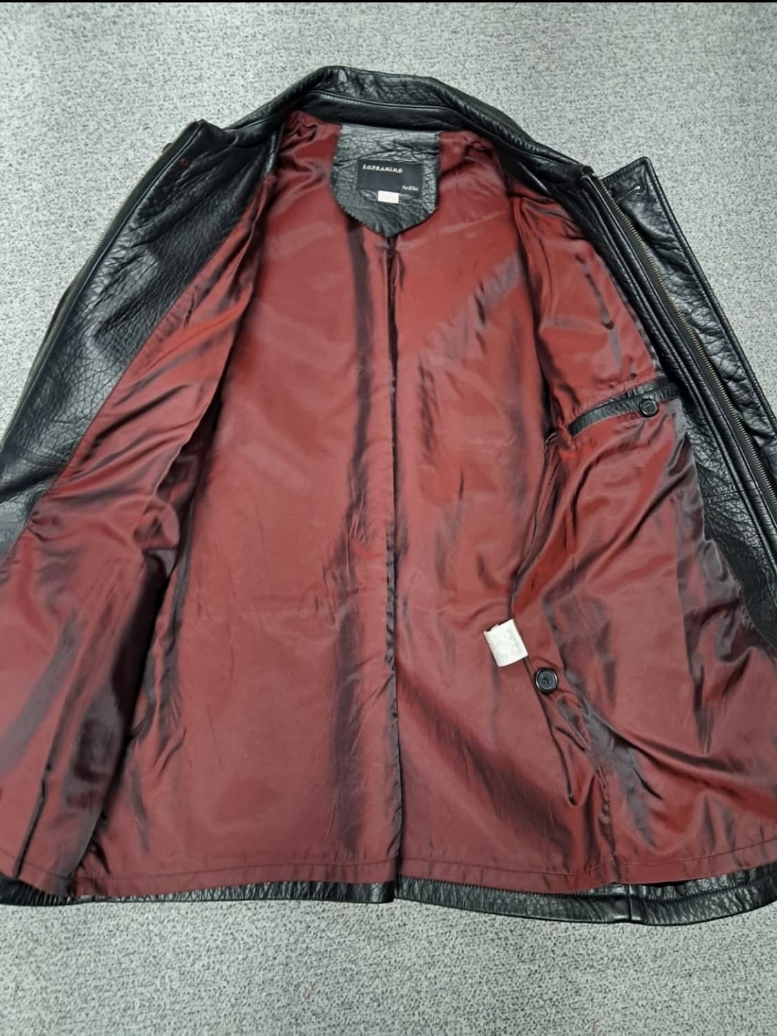 빈티지 레더 카코트 자켓 상품이미지6