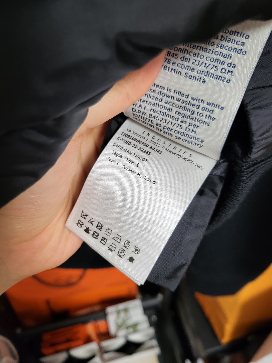 23FW 몽클레어 트리콧 니트패딩 L 상품이미지7