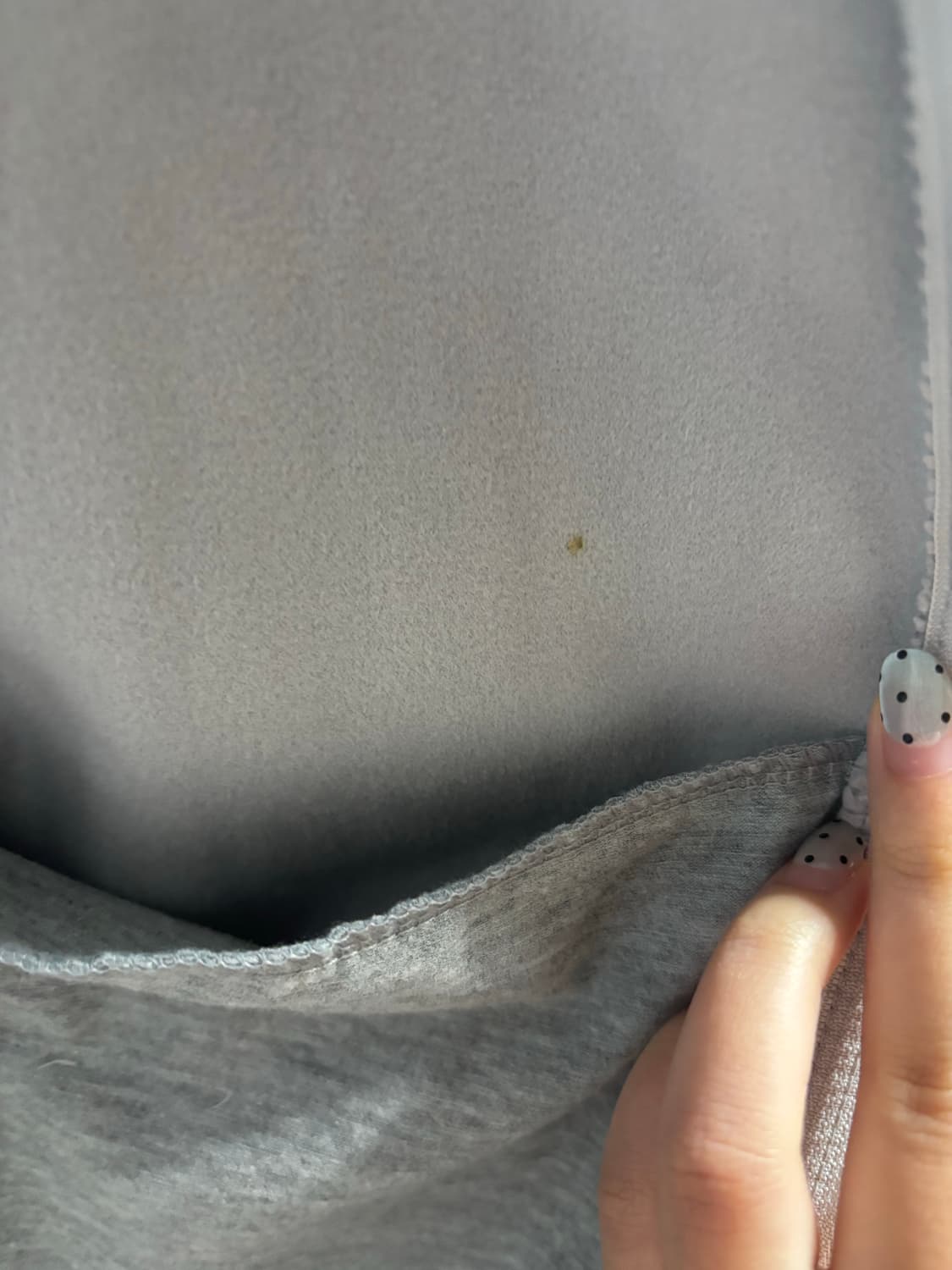 지초이 컴포트 25-004 플리스 보아 베스트 조끼 그레이 size2 상품이미지9