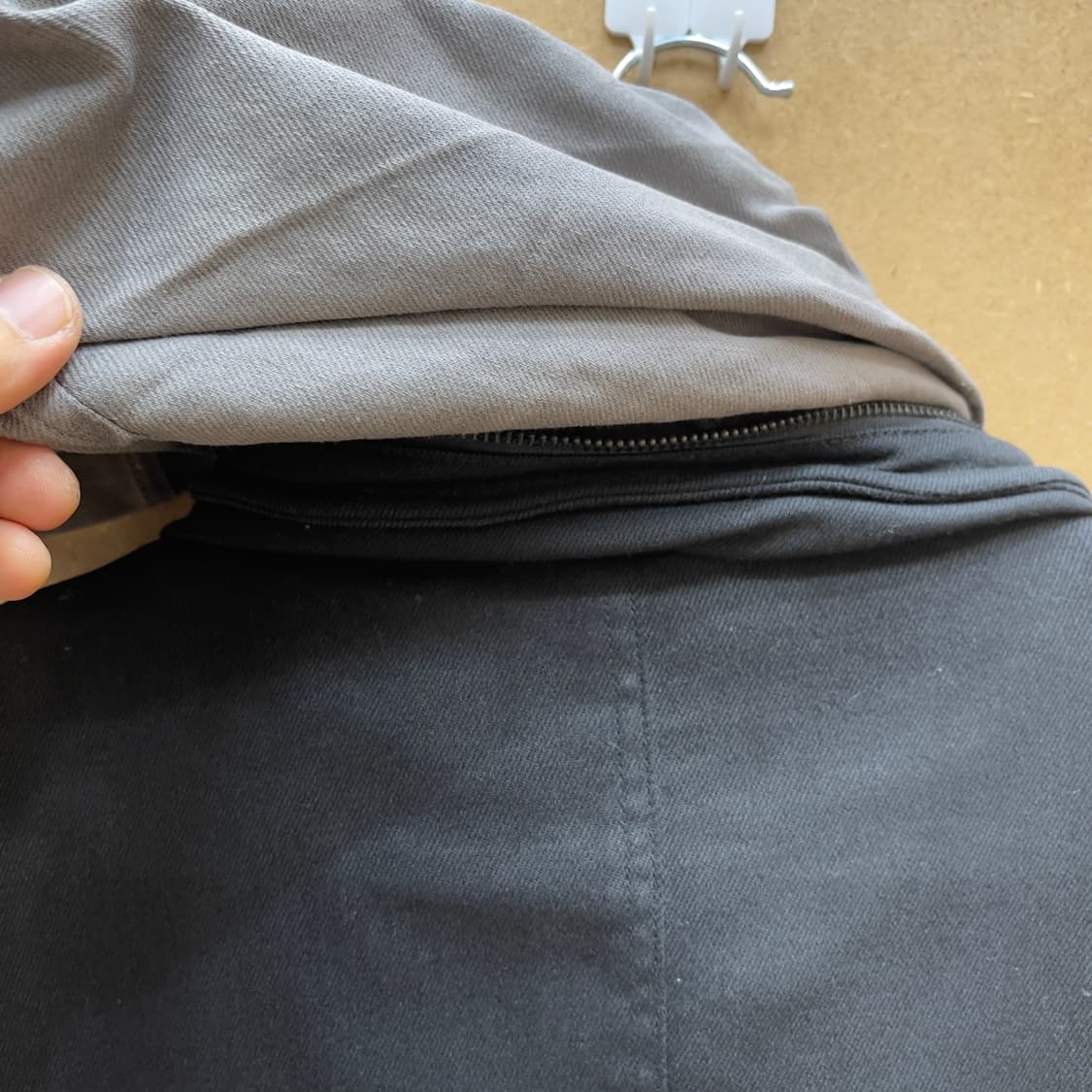 코데즈컴바인 해골 사선 집업자켓 상품이미지8