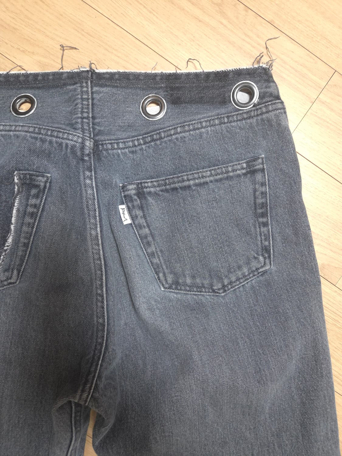 bonum리사이클링 아일렛데님 상품이미지3