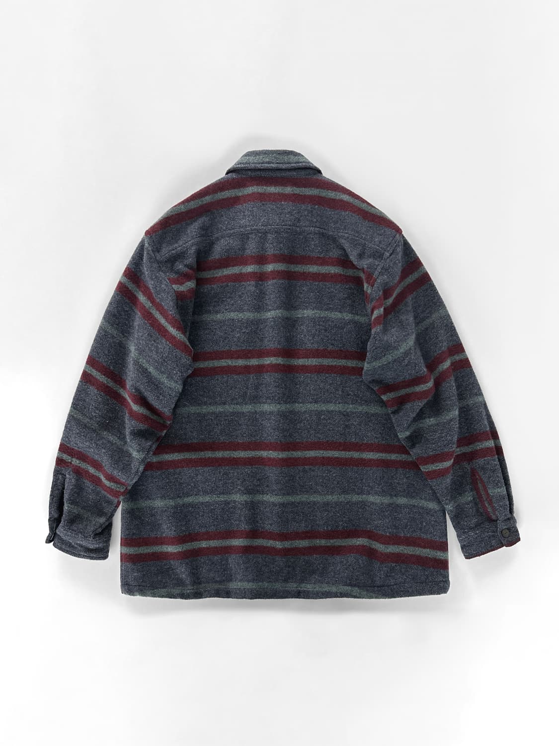 90s 빈티지 리바이스 울 블랜드 스트라이프 셔츠 상품이미지3