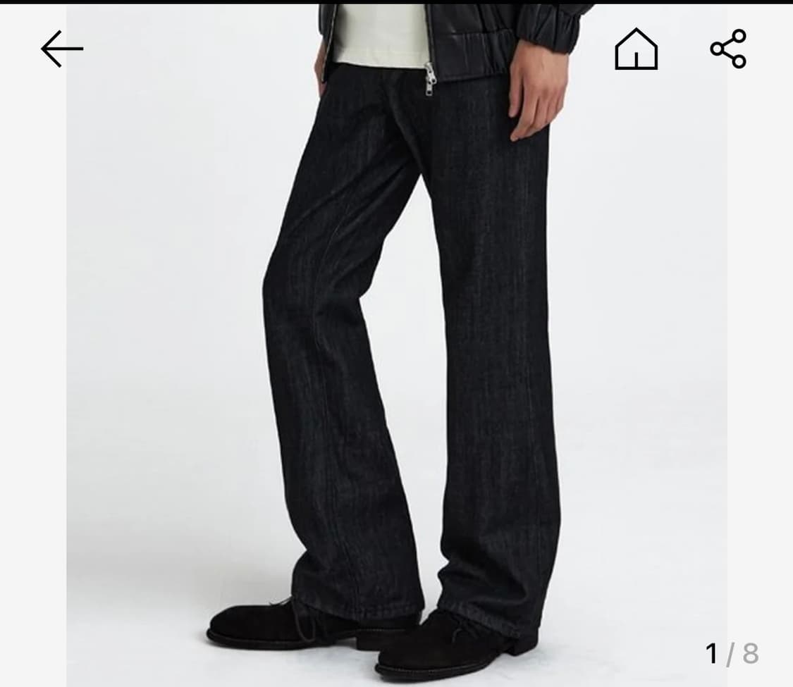 유스 플레어드 데님 팬츠 상품이미지1