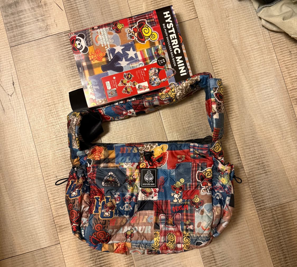 히스테릭미니 잡지부록 숄더백 상품이미지1