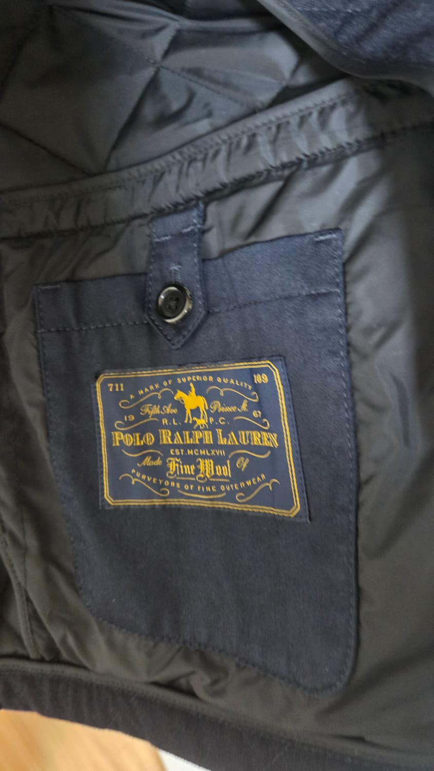 폴로 랄프로렌 네이비 퀼팅 자켓  상품이미지4