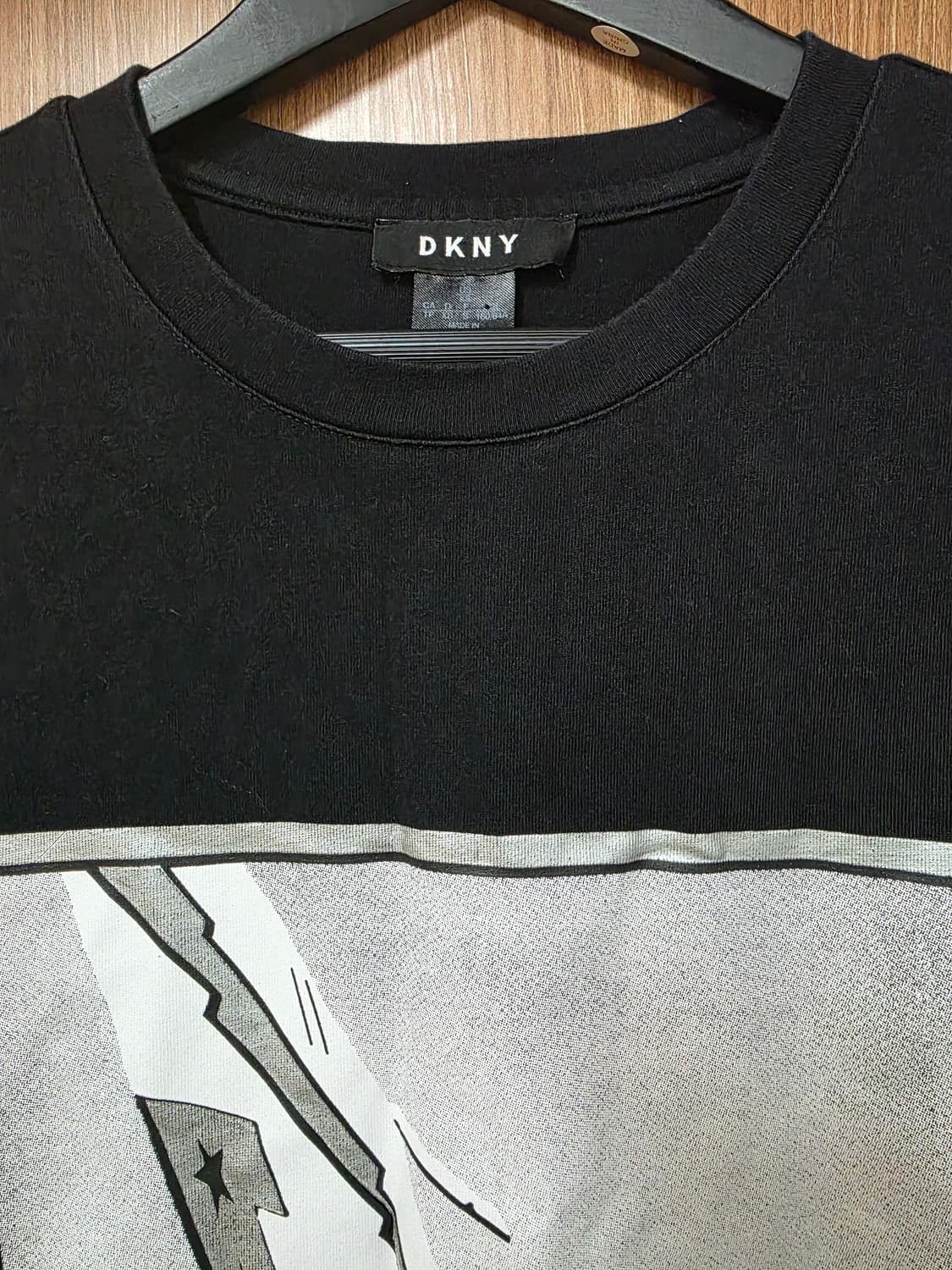 DKNY 세미오버핏 반팔 미디원피스 상품이미지2