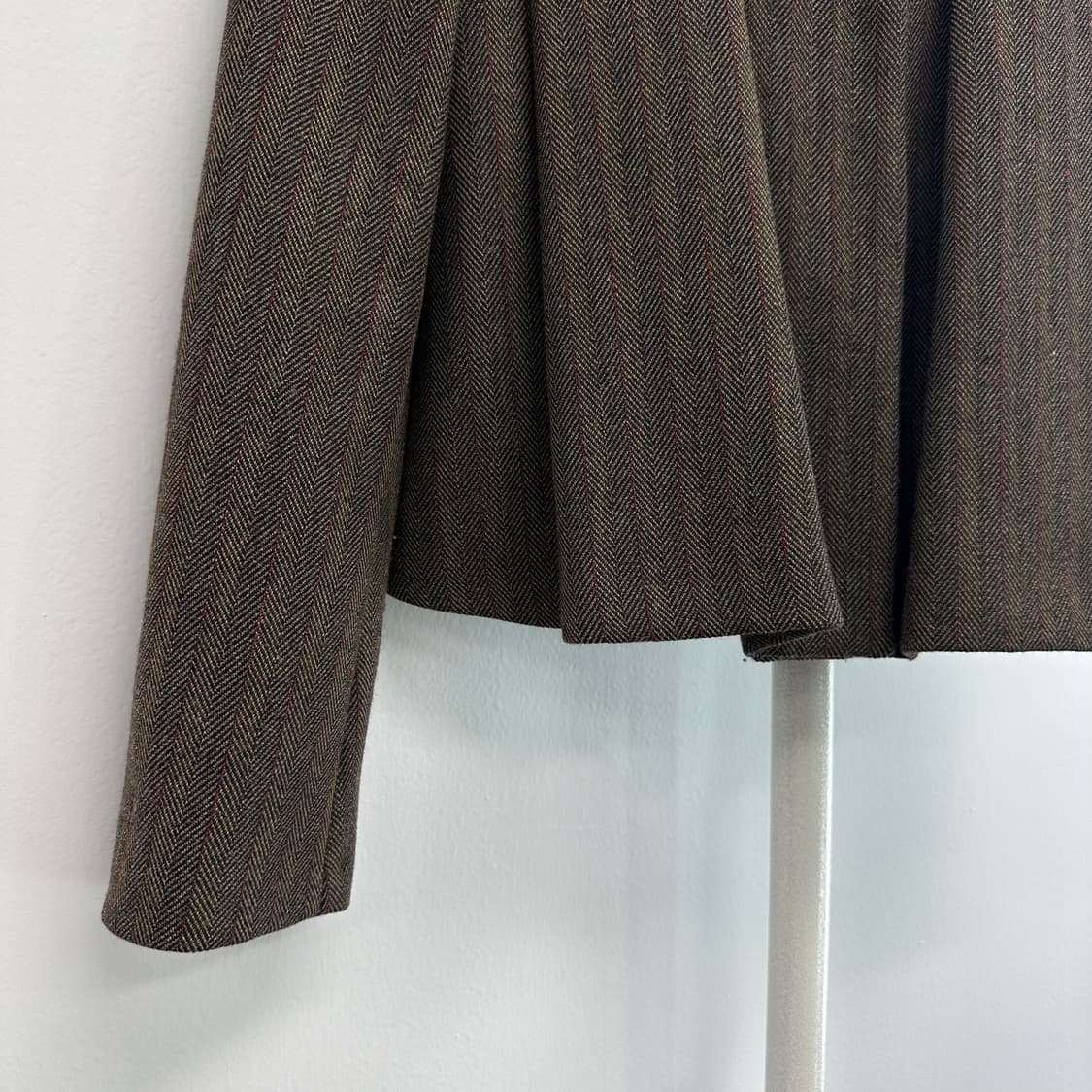 마르니 헤링본 라운드카라 디자인 자켓 상품이미지4