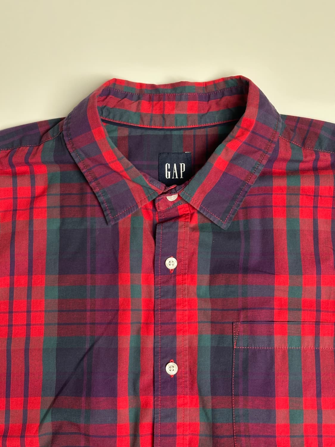 갭 체크 셔츠 상품이미지1