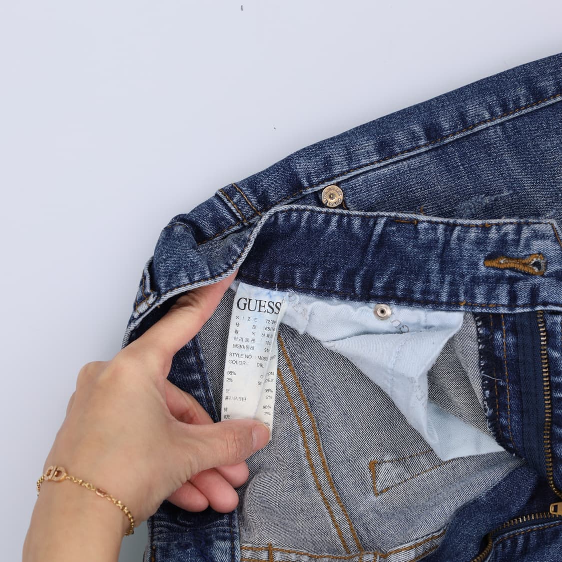 72(29) 게스 여성 일자 데님팬츠 0225H1 상품이미지6