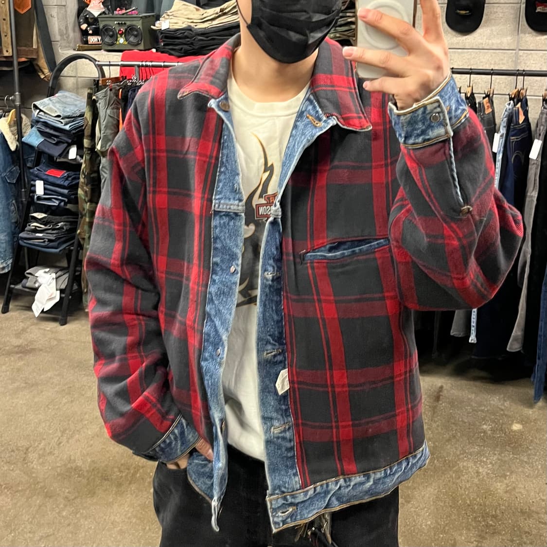 90s 리바이스 데님 트러커 자켓 (110) 상품이미지7