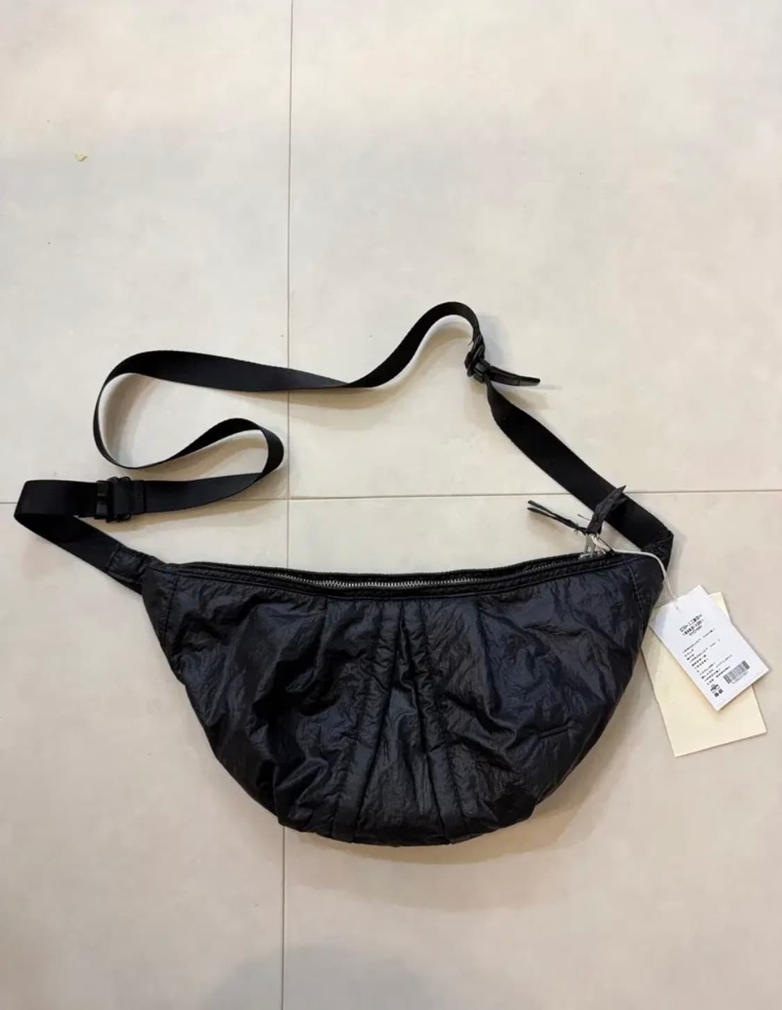 폴리테루 X 월스와일 무브먼트 카프백 블랙 나일론 상품이미지1