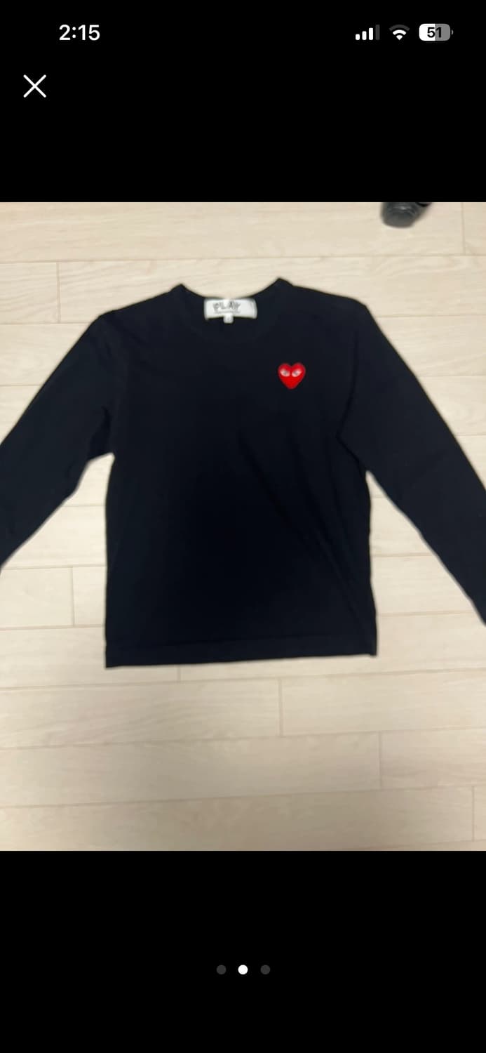 꼼데가르송 롱 슬리브 상품이미지2