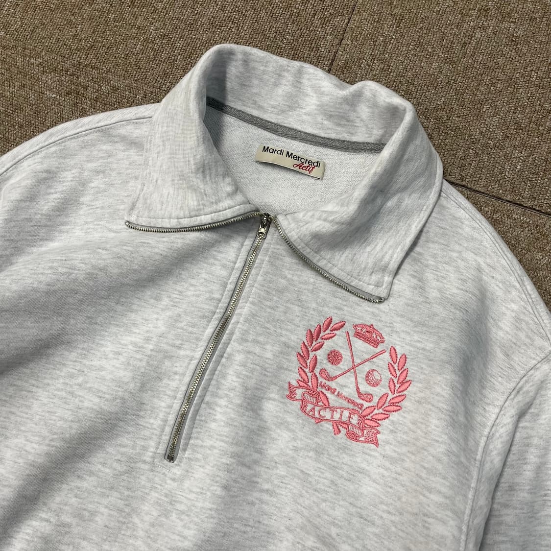 마르디 반집업 맨투맨 상품이미지3