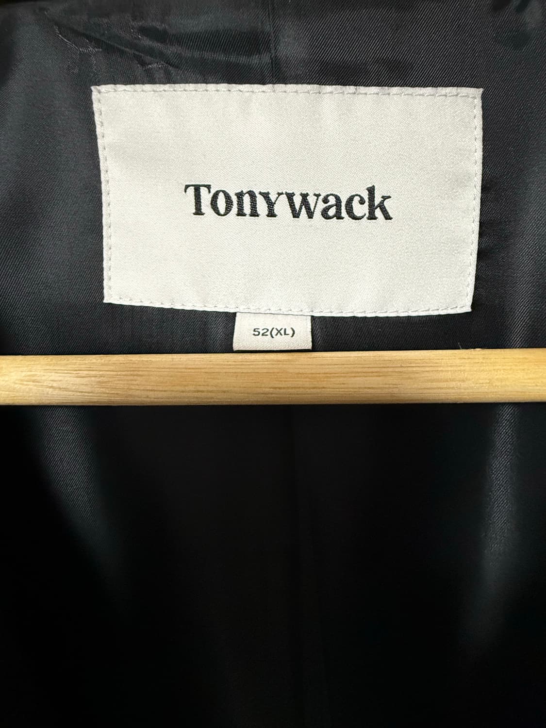 토니웩 헤링본 싱글 브레스티드 코트 52 XL 상품이미지5