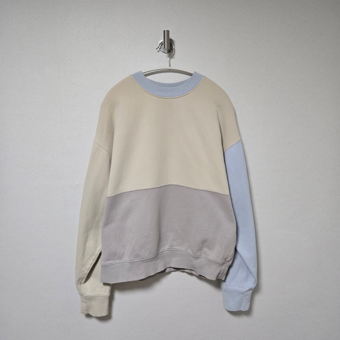 코스 컬러블록 코튼 맨투맨 / 남성 맨투맨/ 여성 맨투맨  상품이미지1