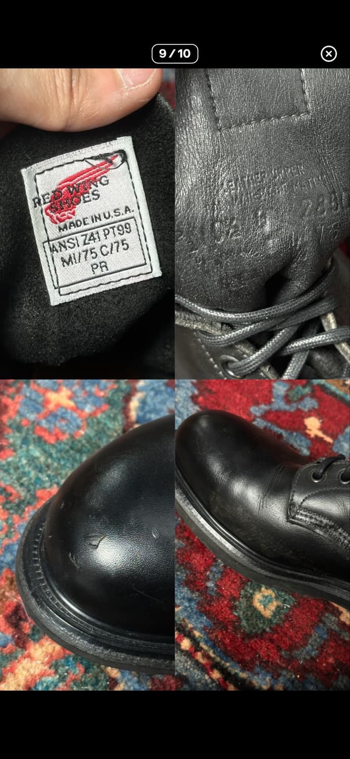 레드윙 파이어파이터 부츠 상품이미지7