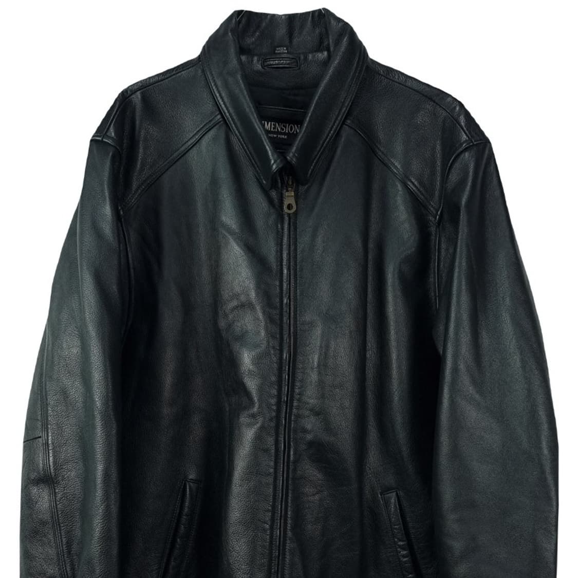 [아메리칸빈티지] 리얼 카우 스킨 소가죽 집업 라이더 자켓 M18835 상품이미지4