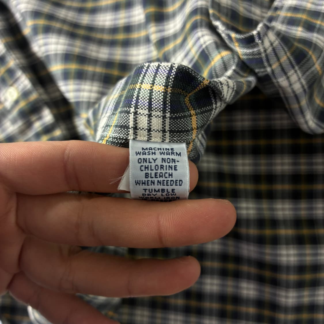 Polo  폴로 랄프로렌 자수 코튼 타탄체크 셔츠   상품이미지5