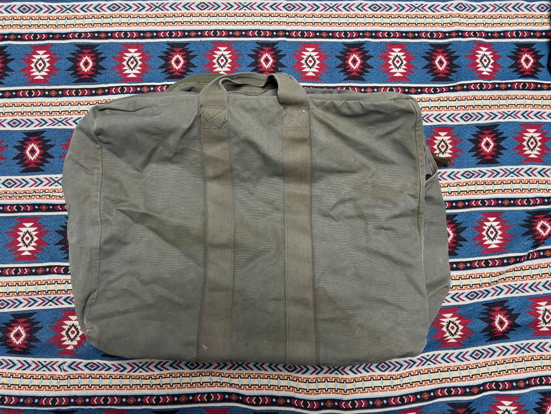 80's Flyer's Kit Bag Cotton Canvas 상품이미지2