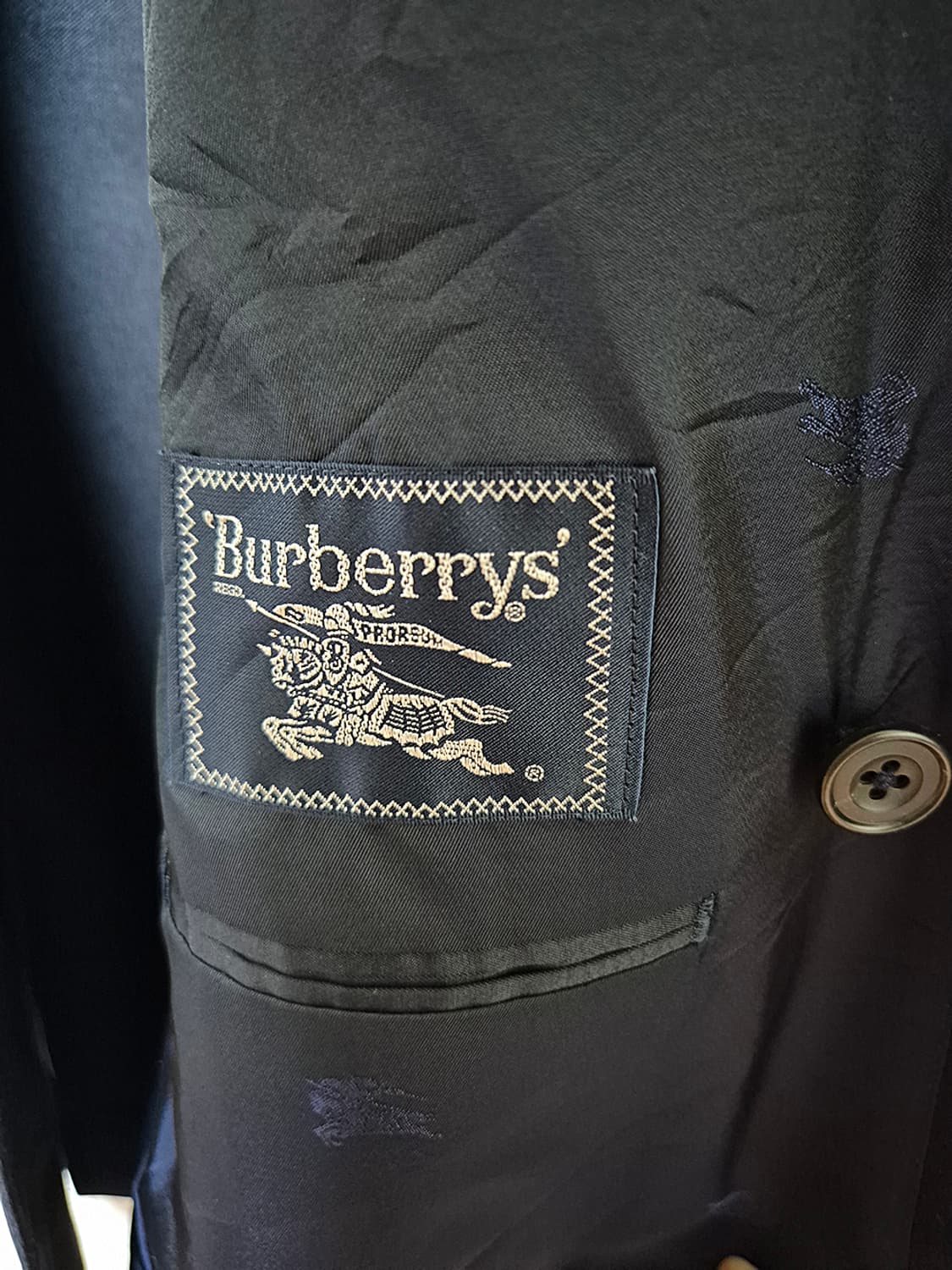 BURBERRY 버버리 더블 자켓 (Made In Japan) 상품이미지6