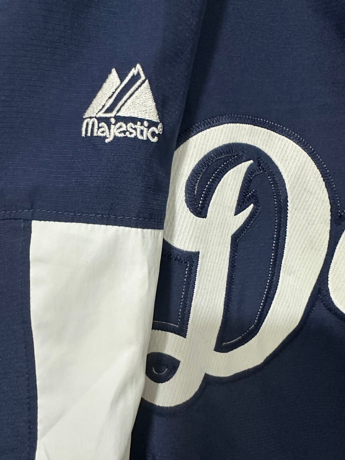 마제스틱 디트로이트 타이거즈 바람막이 분리형 웜업  XL 상품이미지4