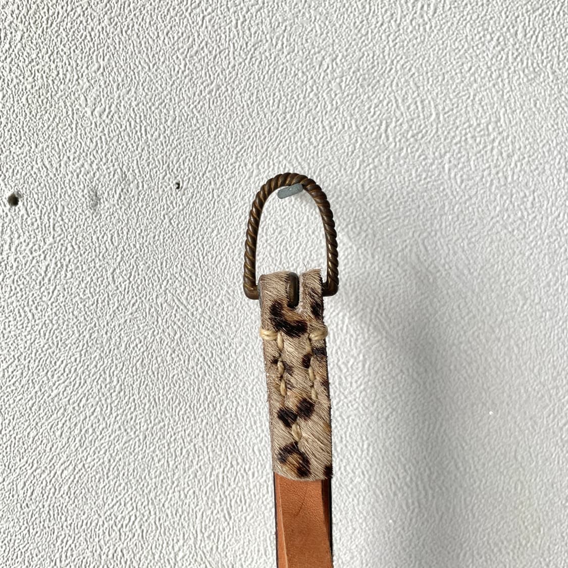 Cowhide Leopard 가죽벨트 상품이미지6