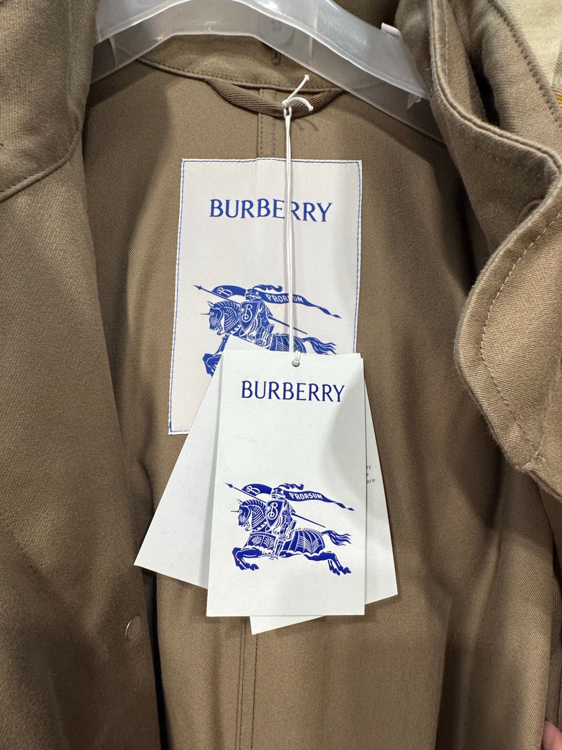 버버리 퍼 코튼 파카 상품이미지4