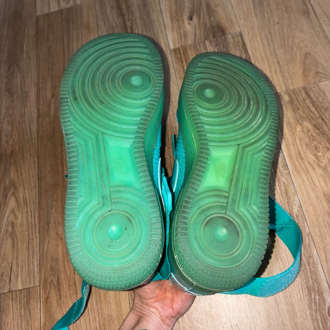 나이키 민트색 하이탑 235 상품이미지3