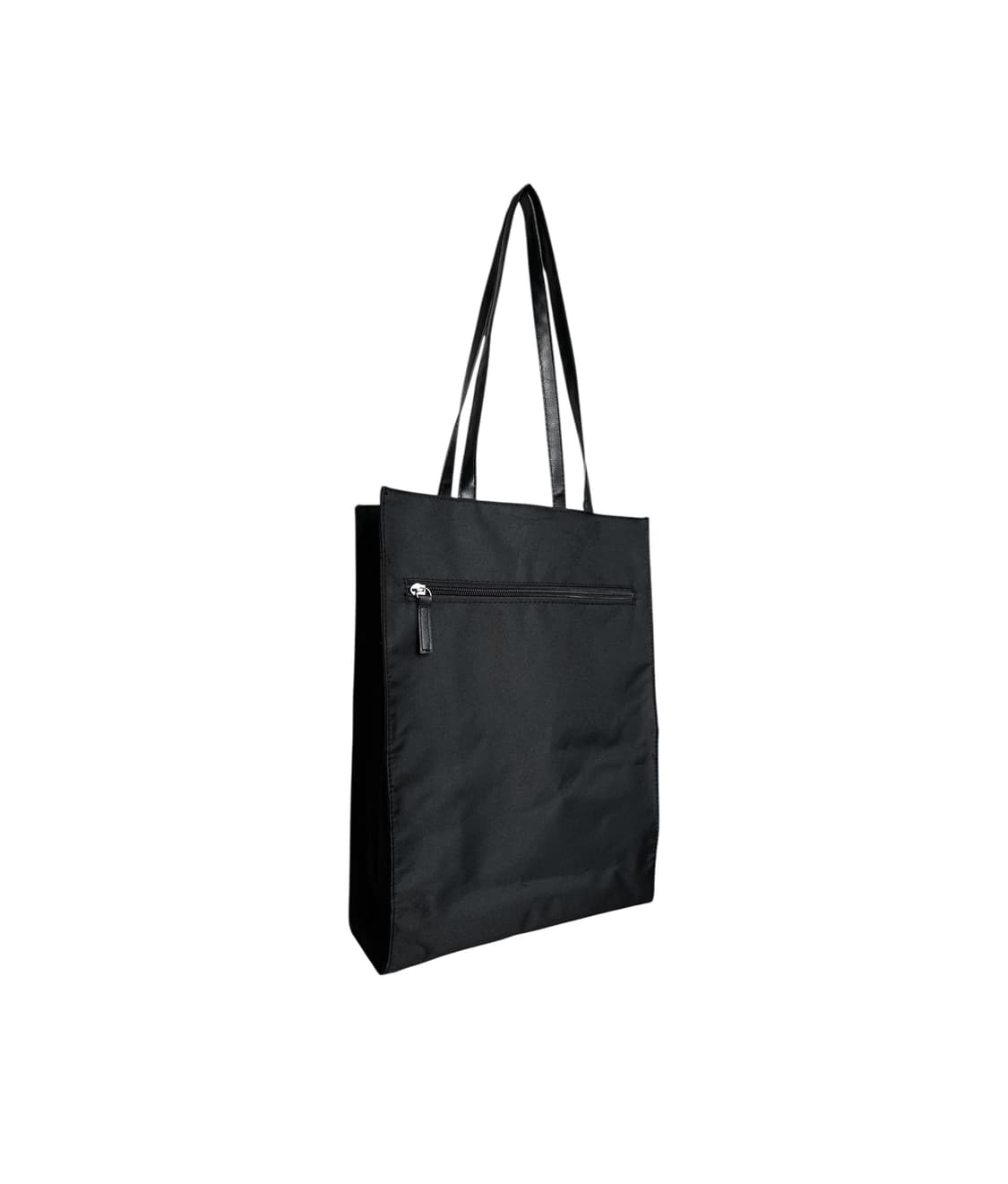 leather panel nylon tote bag 상품이미지2