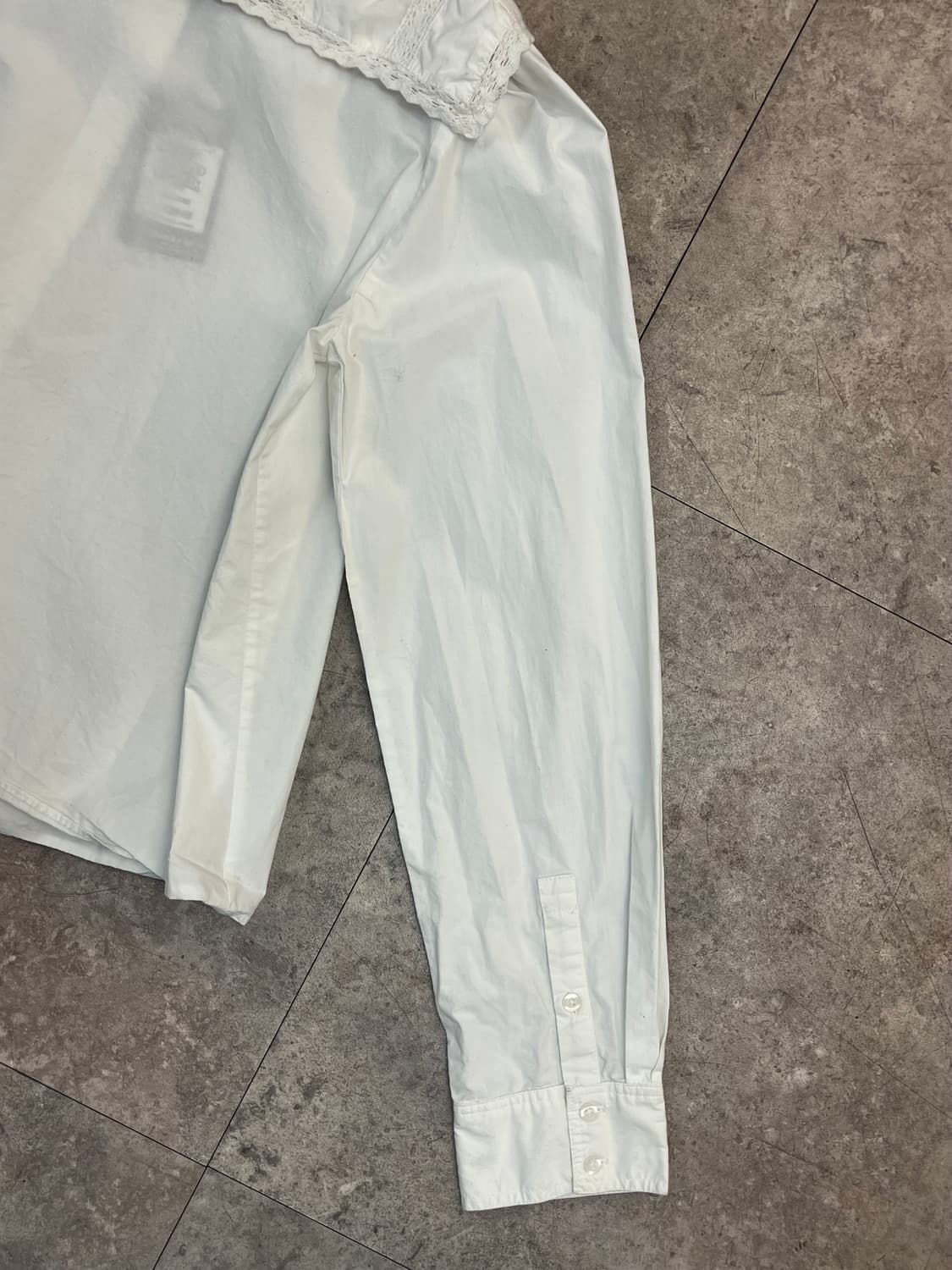 빈티지 카라 블라우스 화이트 #csz3285 상품이미지10