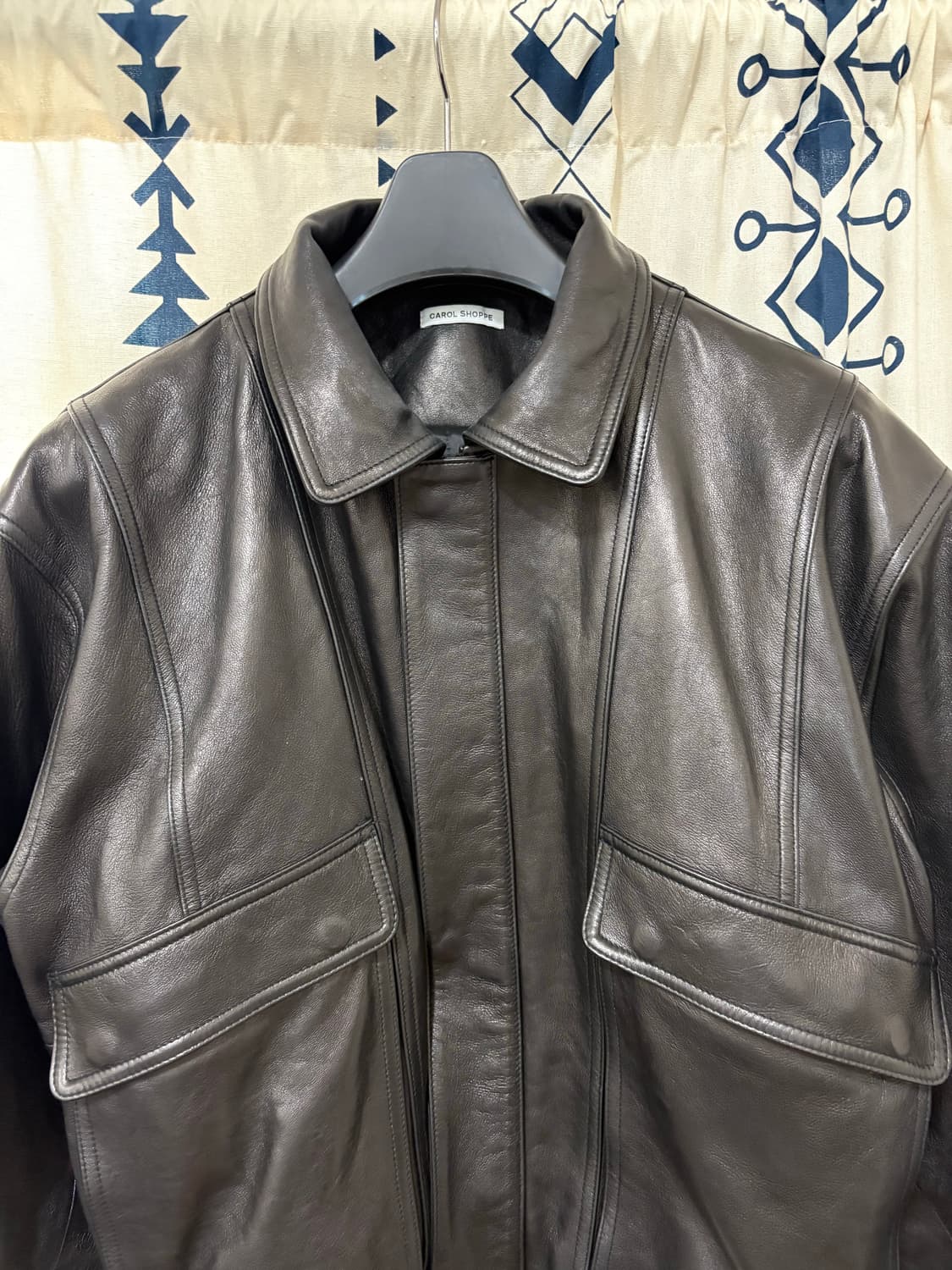 캐롤쇼페 DADDY LEATHER JACKET 상품이미지8