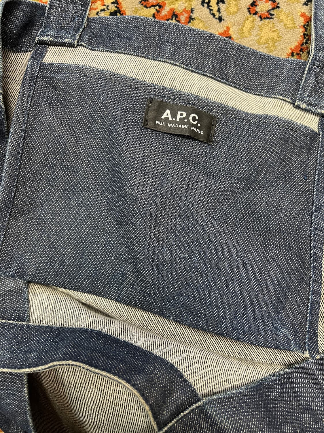 A.P.C. 아페쎄 다니엘라 데님 토트백 상품이미지4