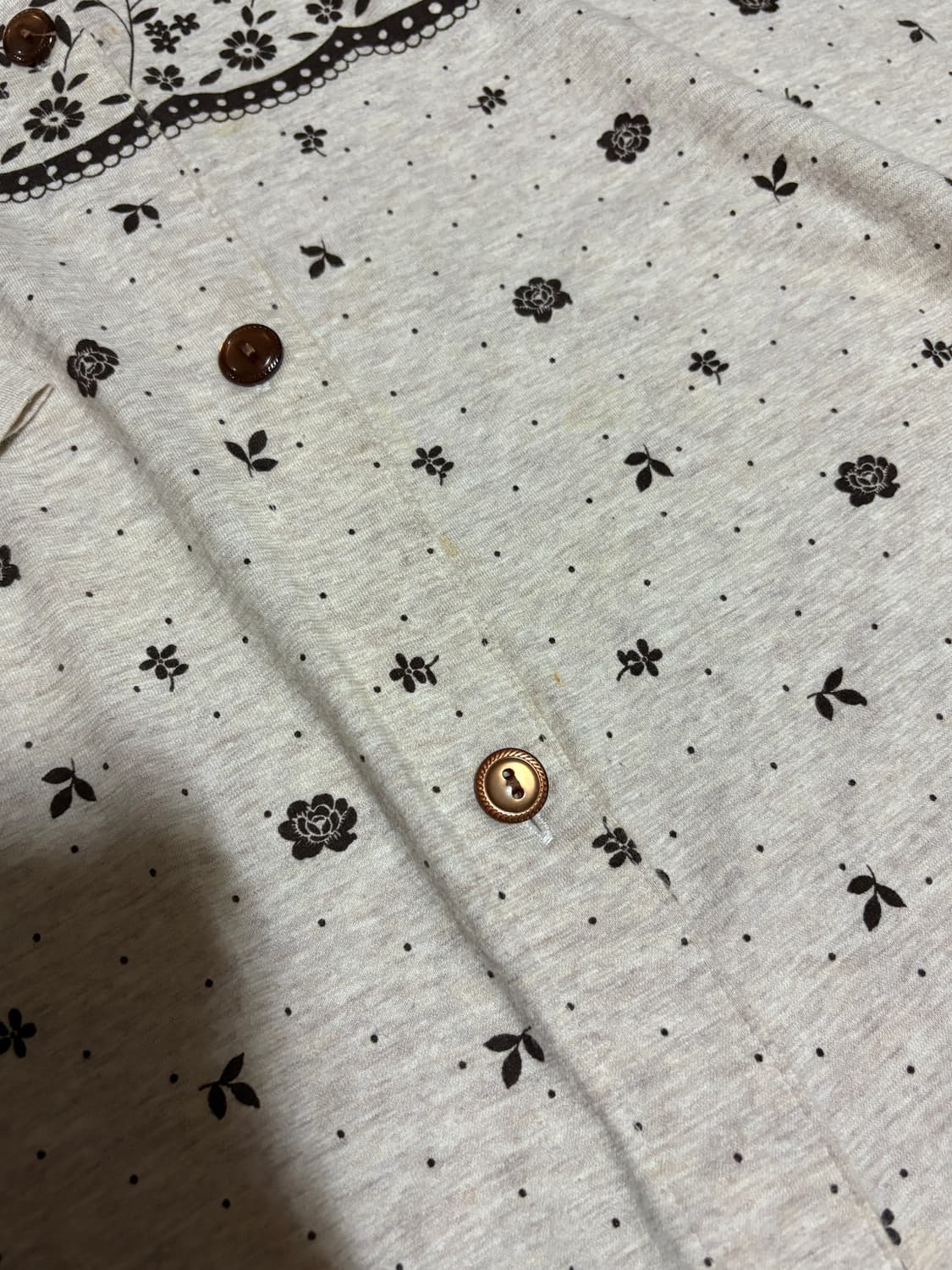 Brown flower cardigan 상품이미지4