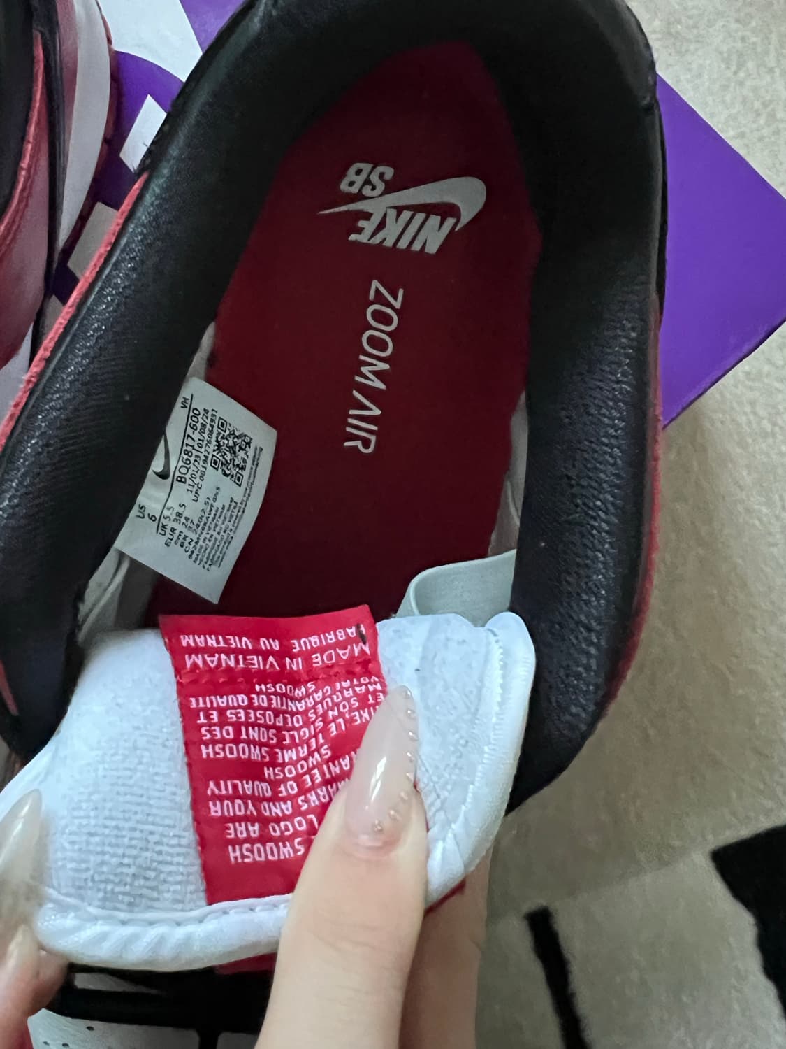 나이키 SB 덩크로우 프로 시카고 상품이미지6