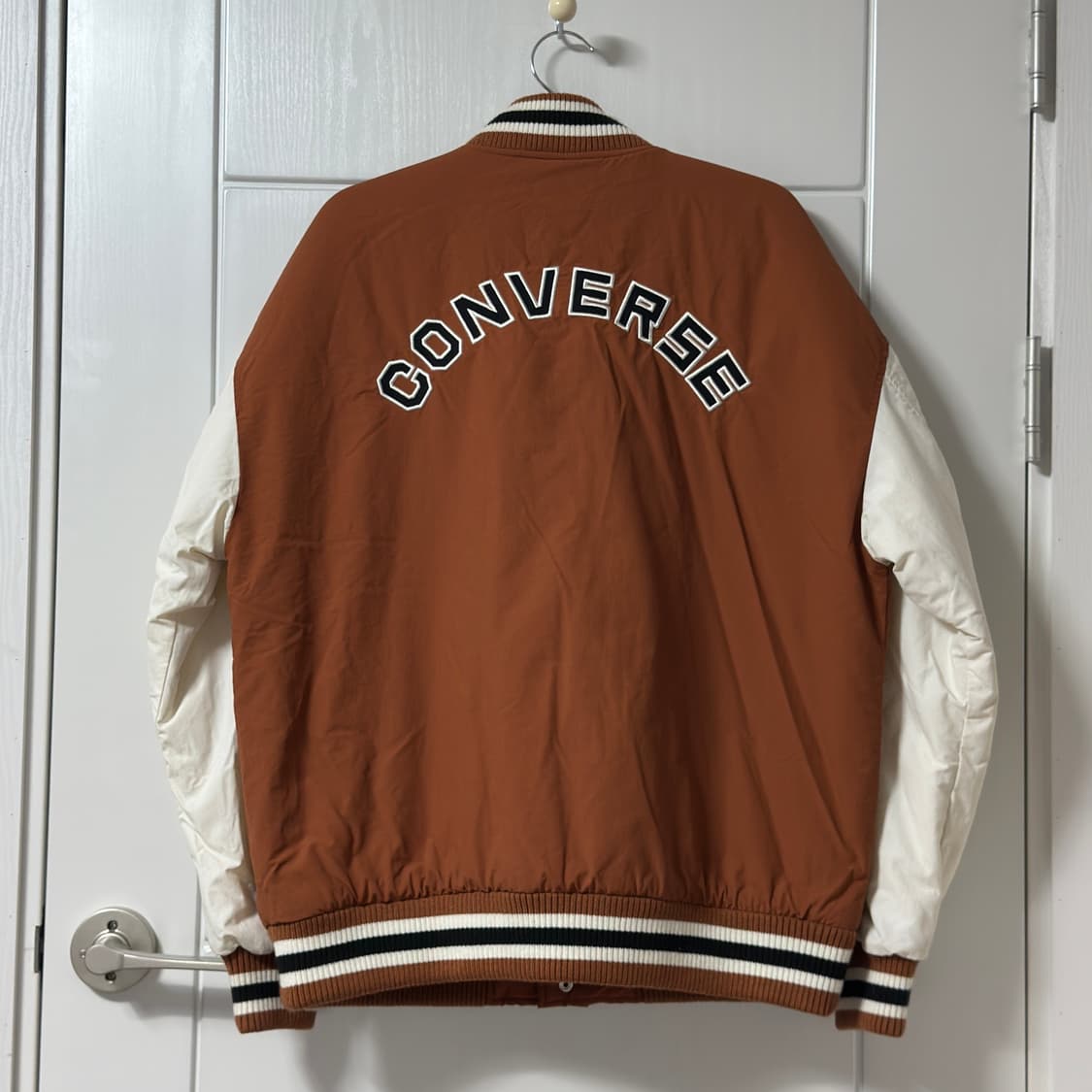 컨버스 올스타 바시티 자켓 브라운 상품이미지7