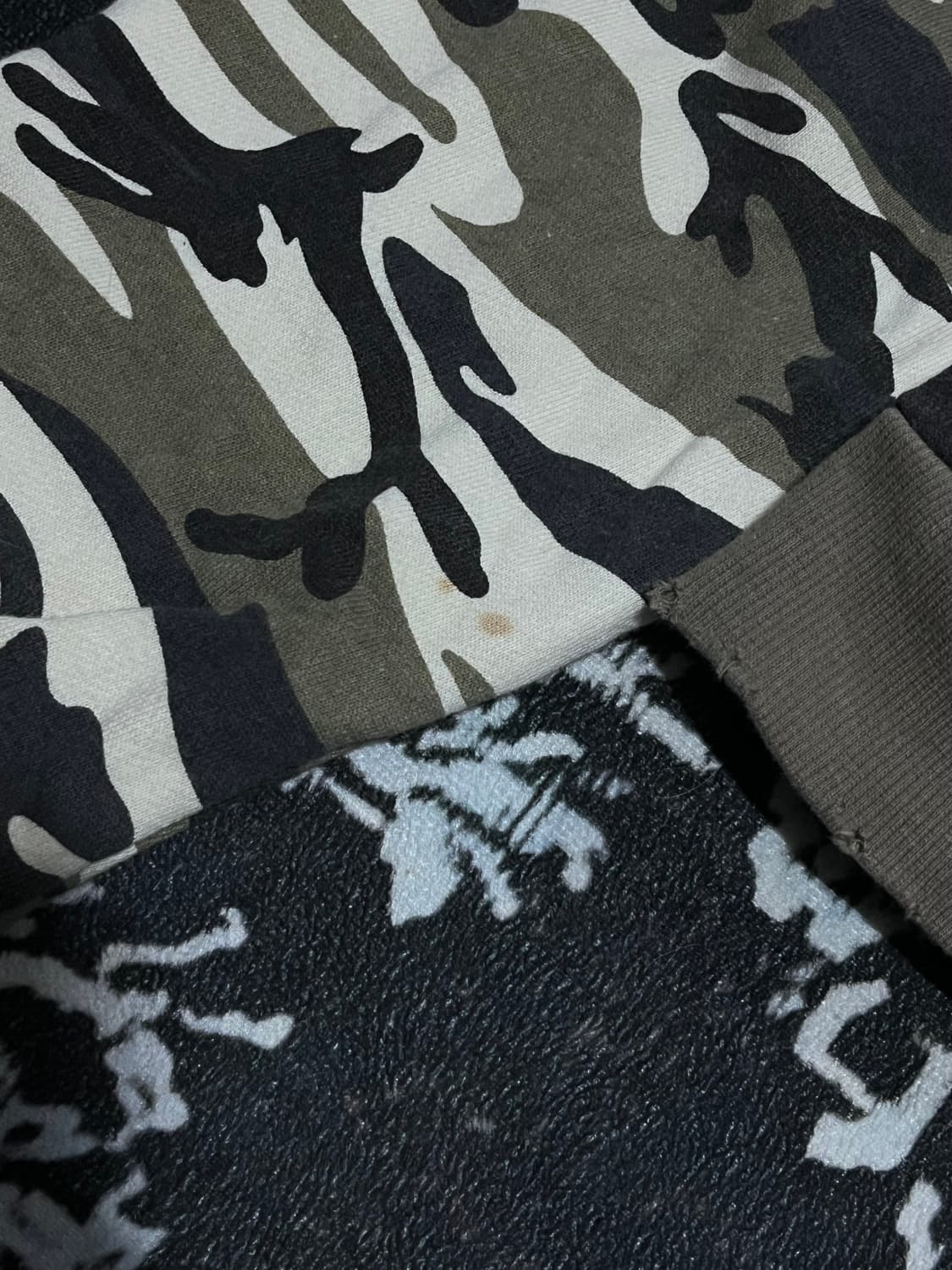 플리즈노팔로우 카모패턴 후드집업 상품이미지6