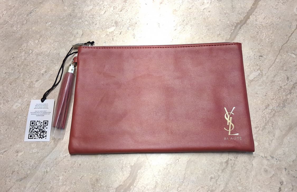 입생로랑 YSL 레드 테슬 파우치 (새제품)
 상품이미지4