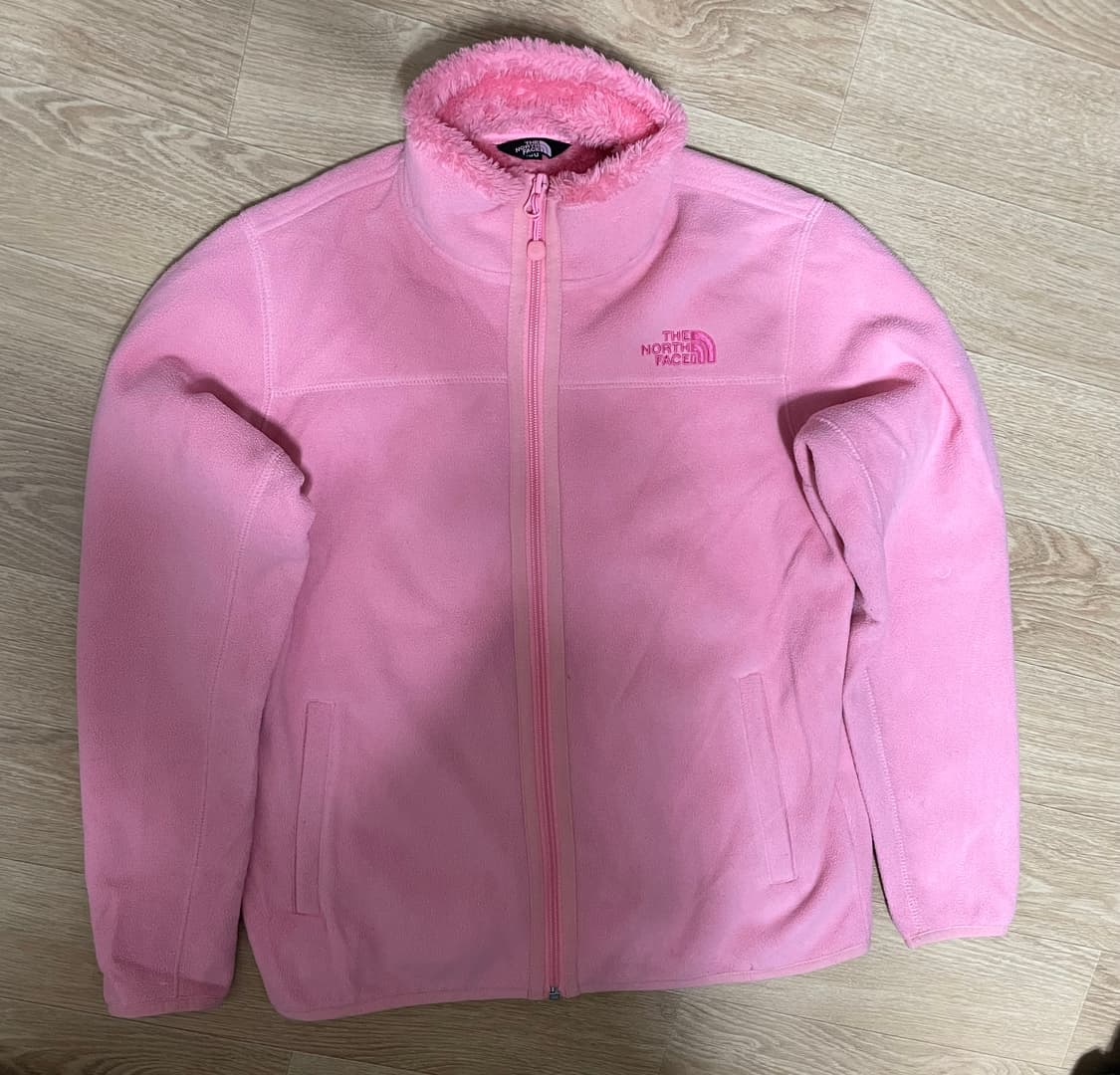 노스페이스 핑크 후리스 져지 상품이미지1