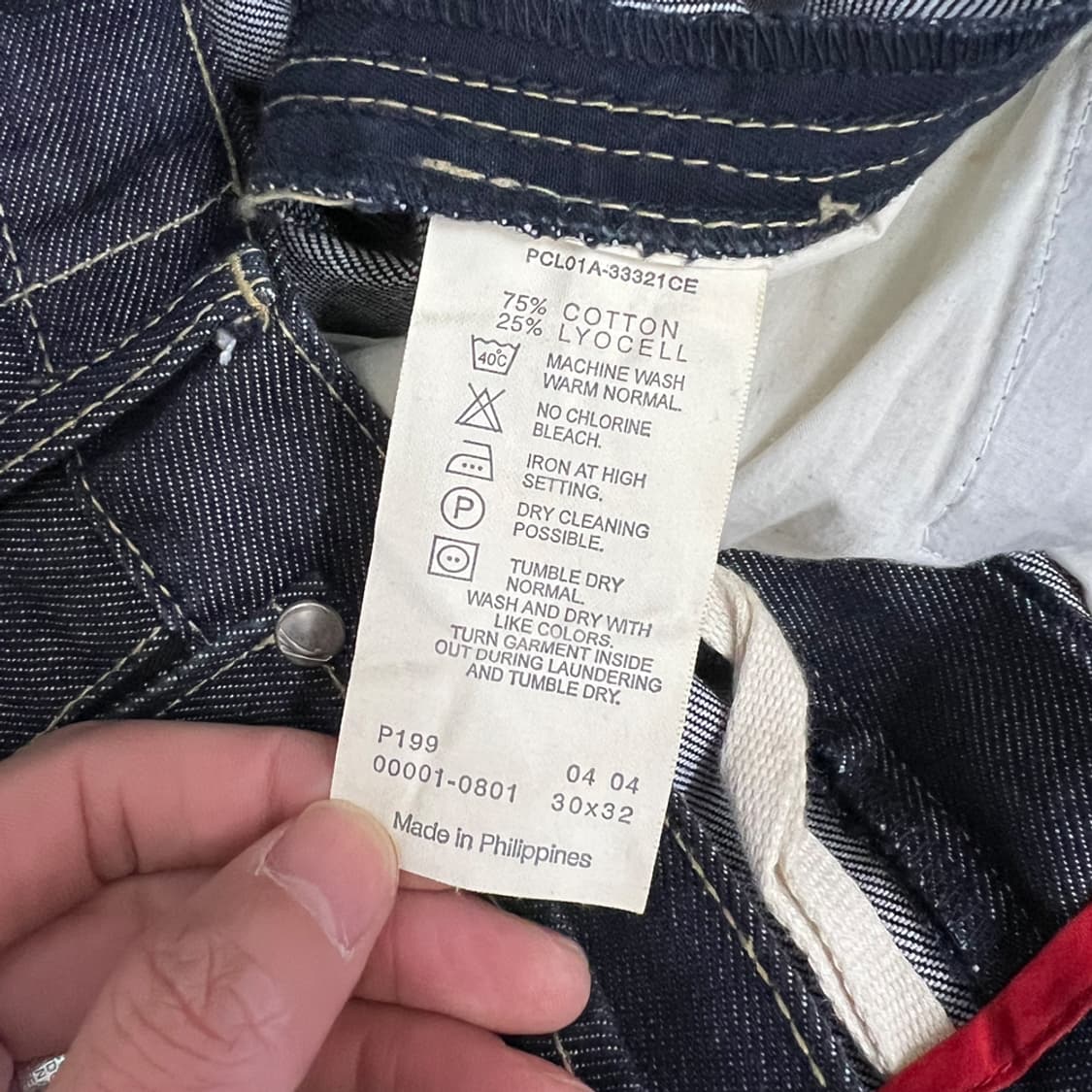 00s 리바이스 엔지니어드진 생지 데님 팬츠 청바지 30 상품이미지5