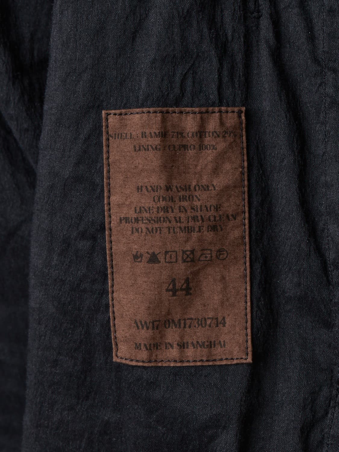 Ziggy chen AW 2017 후드 셔츠 자켓 상품이미지7