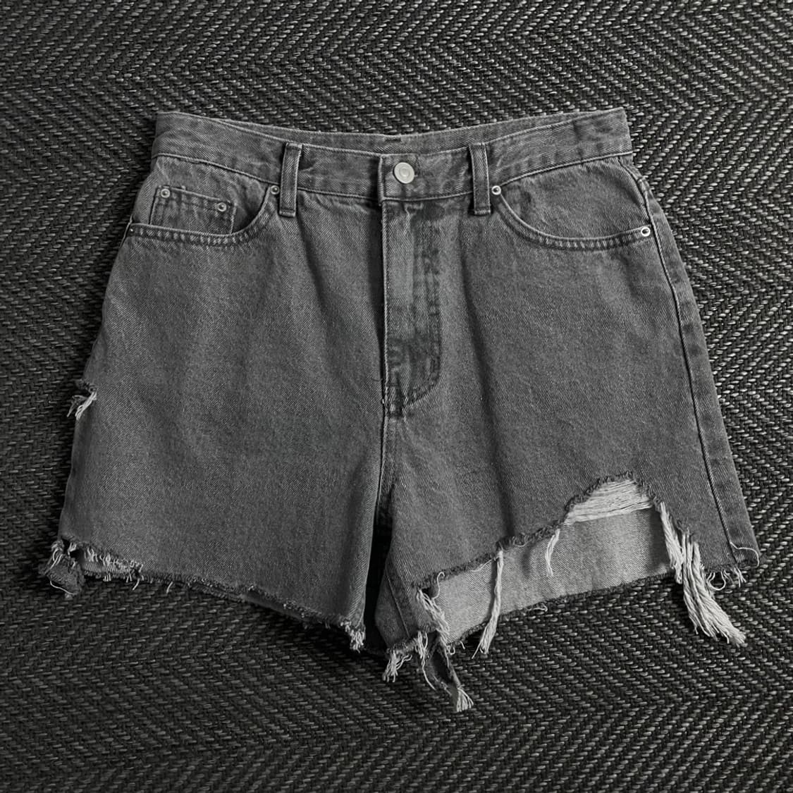 빈티지 우먼스 데님 커팅 숏 팬츠o 4207 상품이미지1