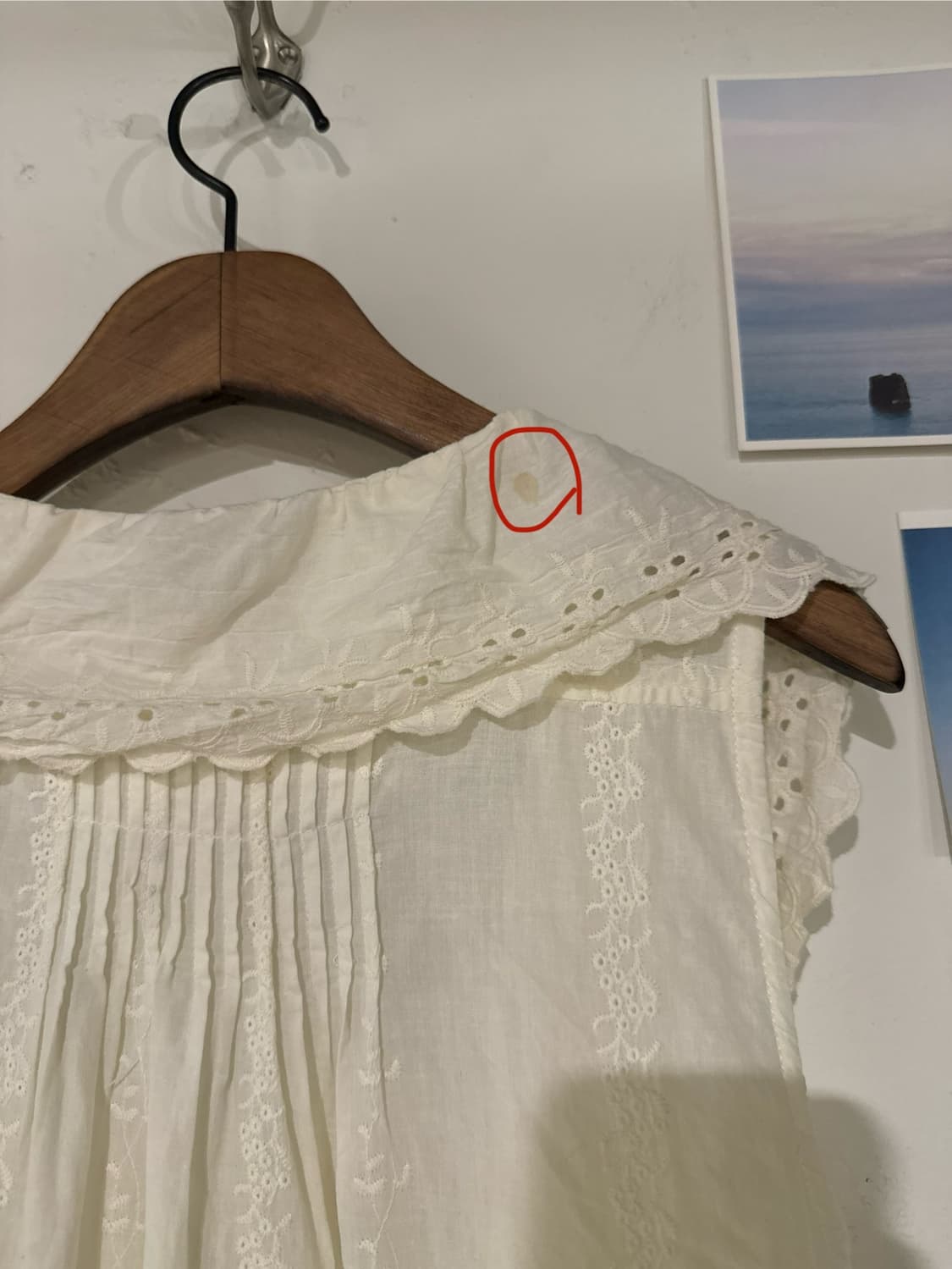 펀칭 레이스 롱 조끼 상품이미지10