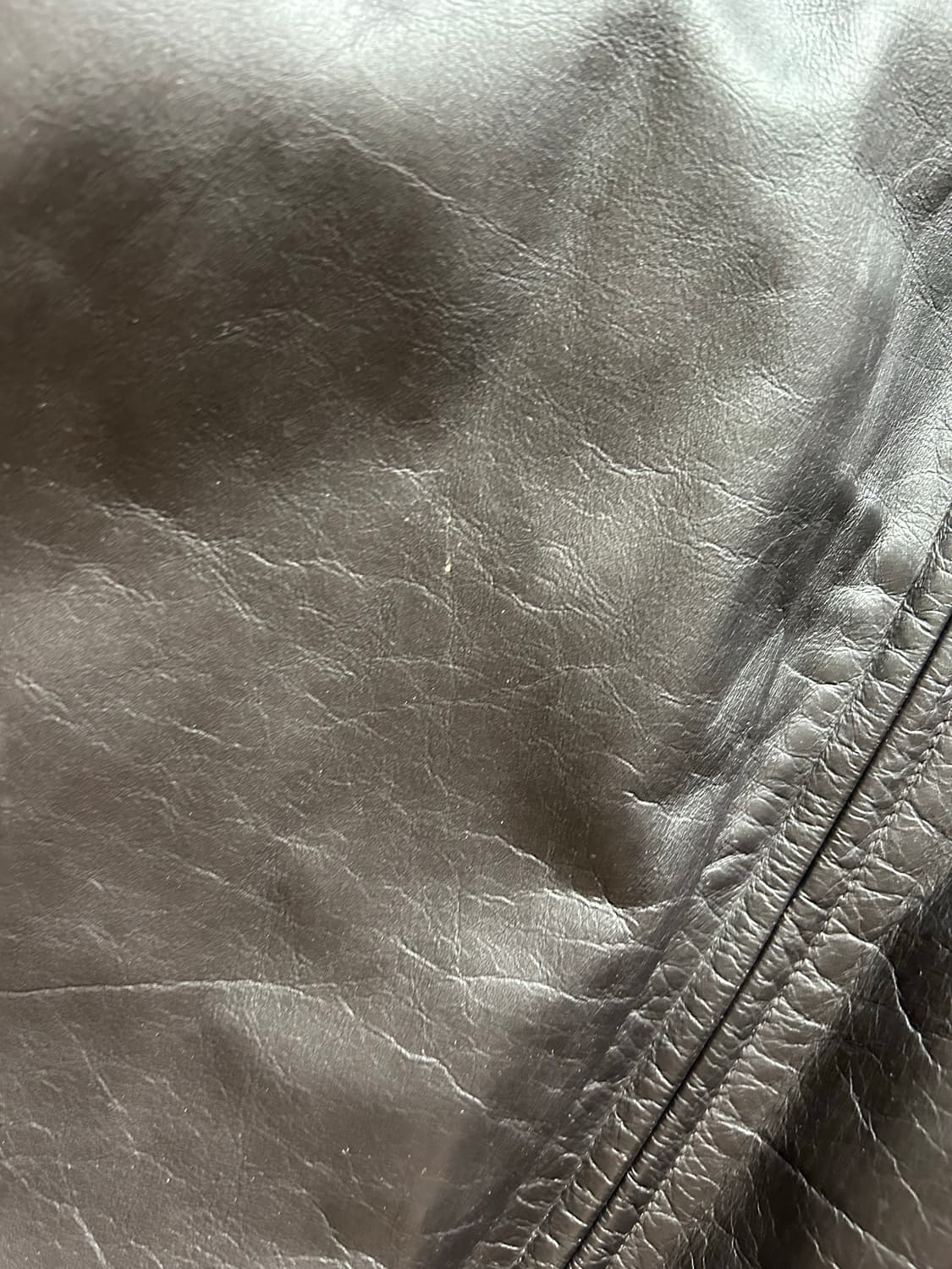 올드 갭 레더 스포츠자켓/블루종 상품이미지6