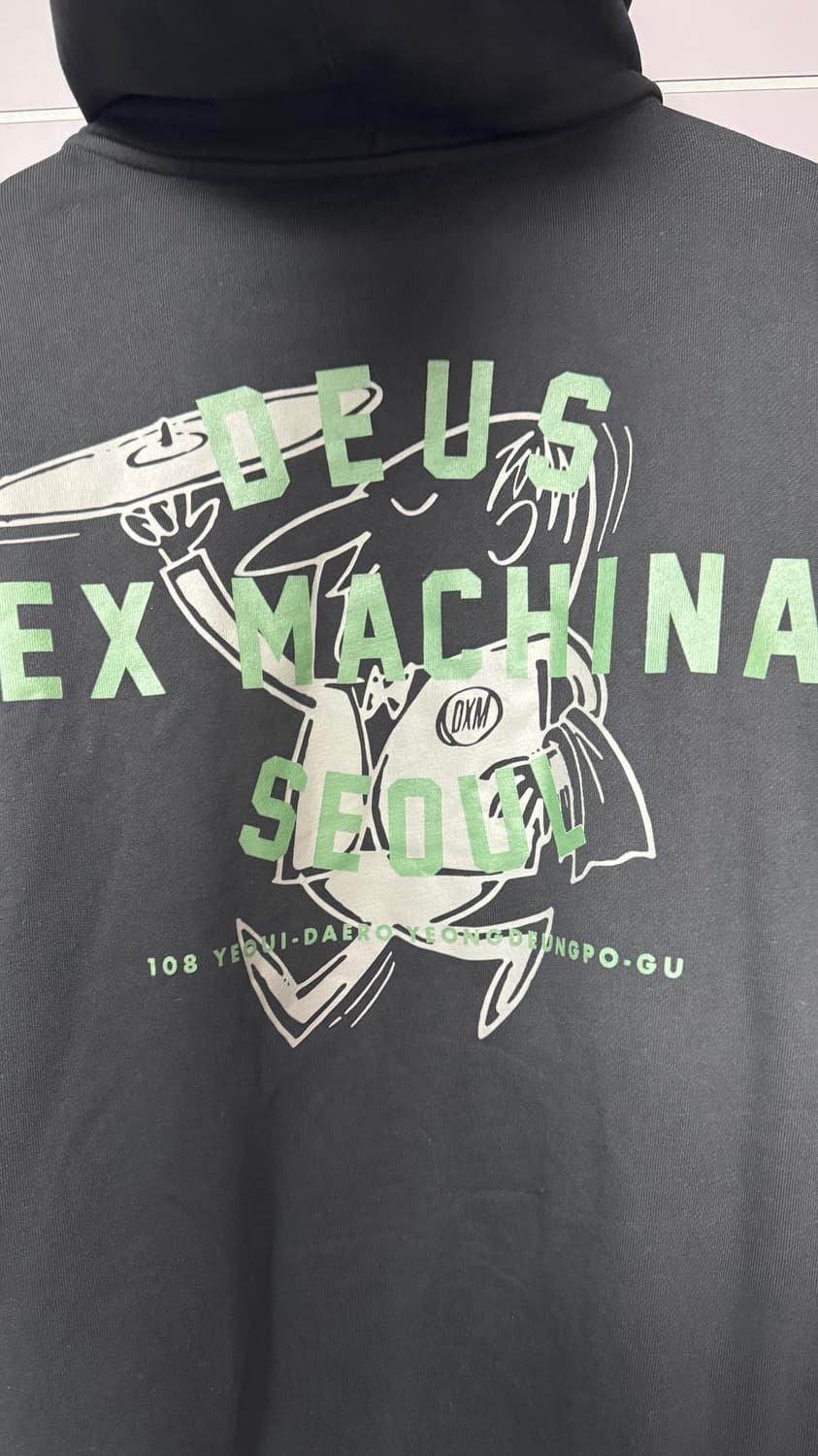 데우스 엑스 마키나 서울 후드 집업 2xl 민트급 상품이미지3