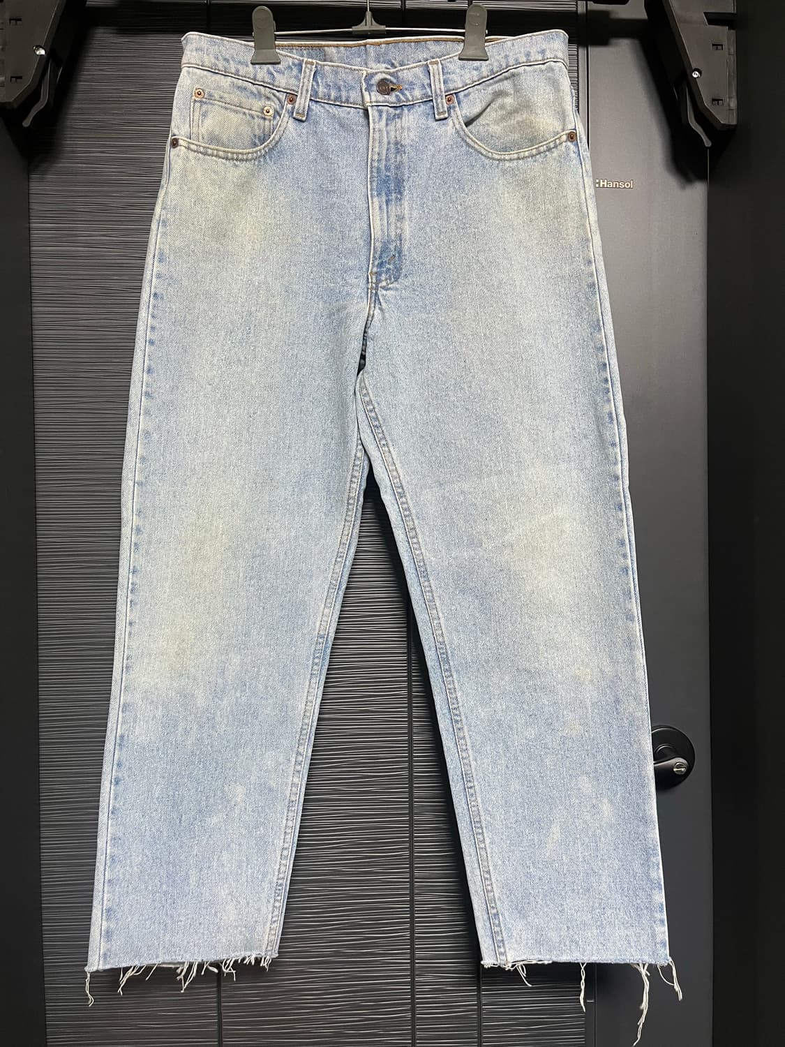 90s Levi’s 550 34 커팅진 상품이미지1